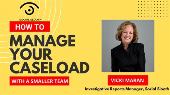 How to manage large caseloads?