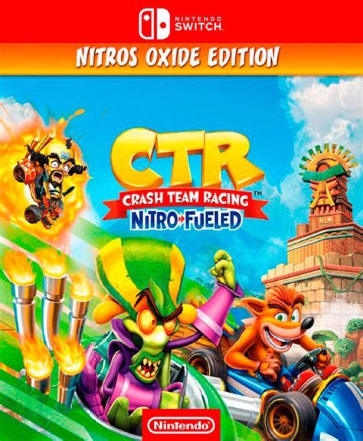 How to power slide ctr nitro fueled?