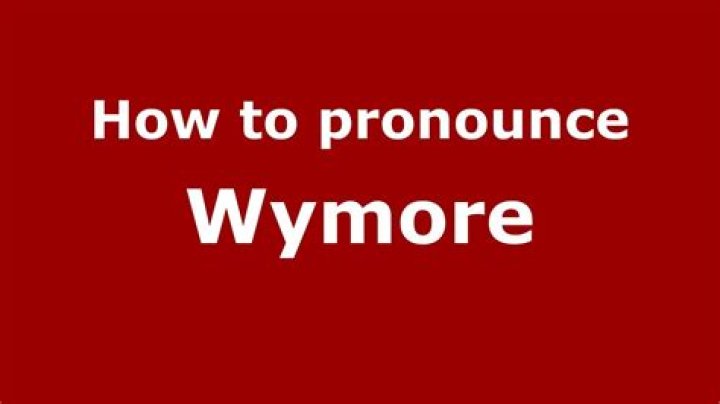 How to pronounce wymore?