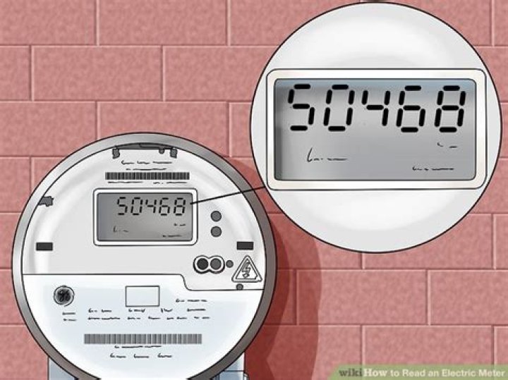 How to read ge electric meter?