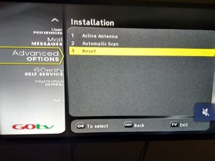 How to rescan gotv?