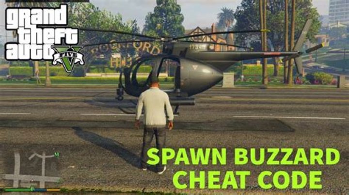 How to spawn buzzard in gta 5 online?