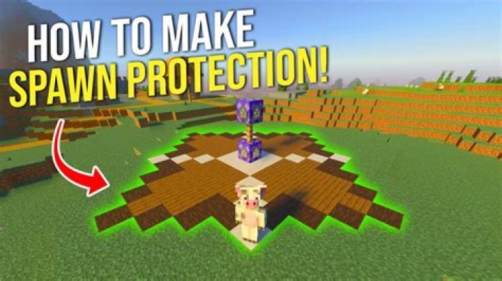 How to spawn protection minecraft?