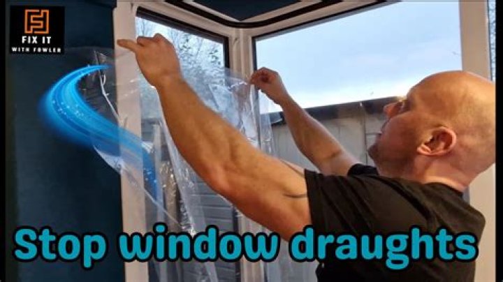 How to stop draught from windows?