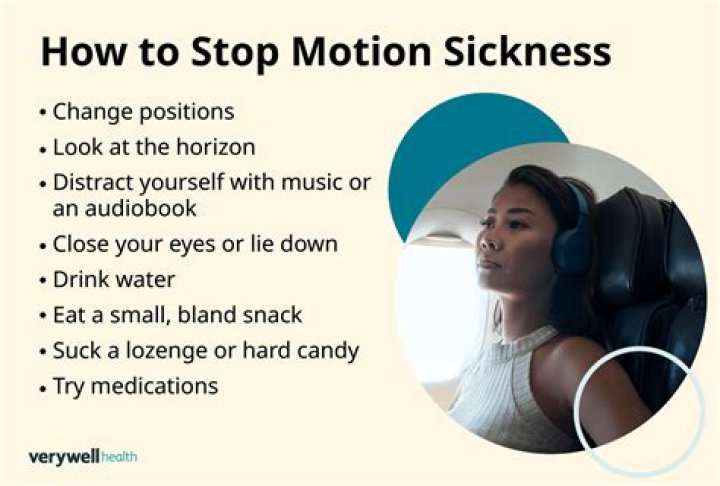 How to stop motion sickness after it starts?