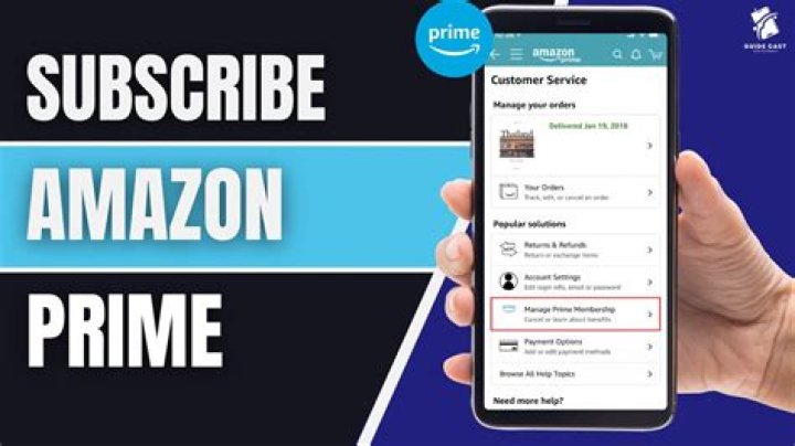 How to subscribe to amazon prime?