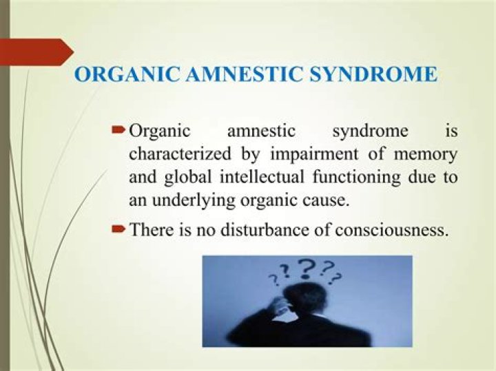 How to treat amnestic syndrome?