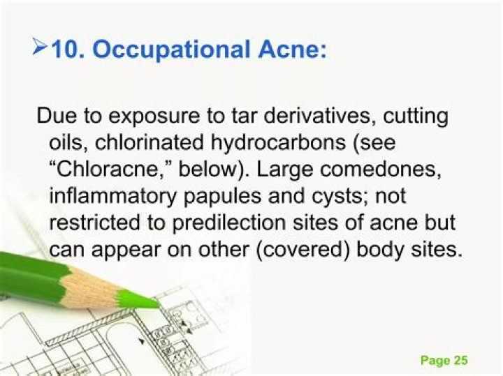 How to treat chloracne?