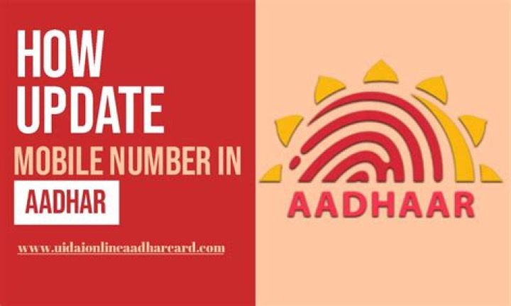 How update mobile number in aadhar?