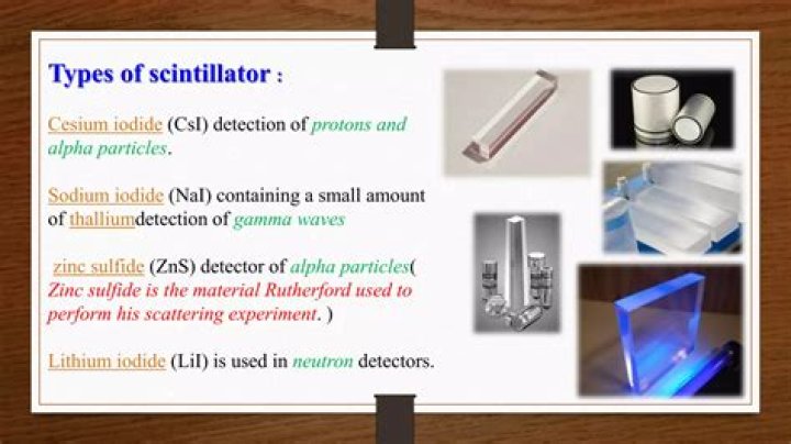 In a scintillation counter the scintillator generally used is?