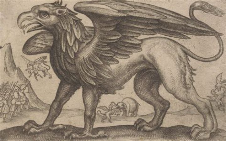 In greek mythology griffins?