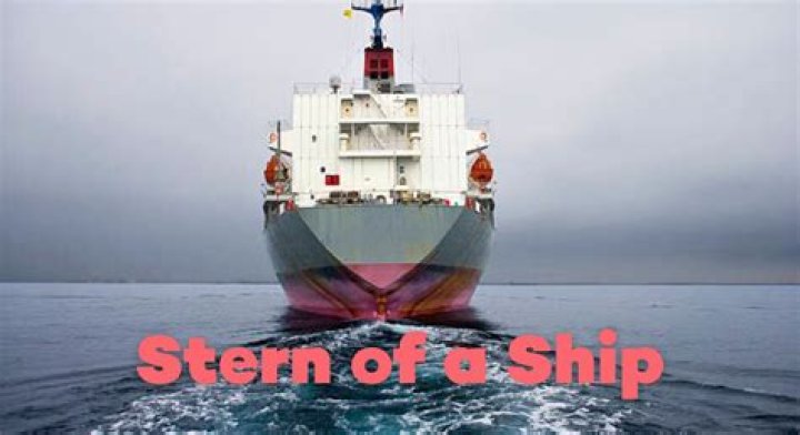In ship what is stern?
