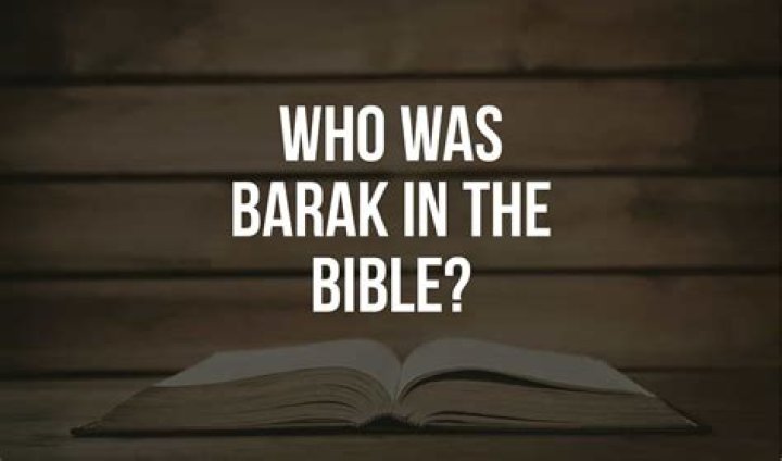 In the bible who was barak?