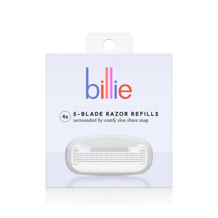Ingredients in billie razor?