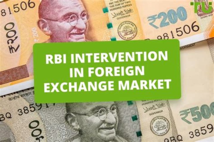 Intervention in foreign exchange market?