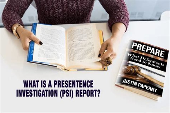 Is a presentence investigation?