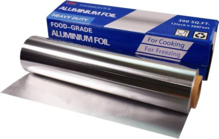 Is aluminum foil burnable?
