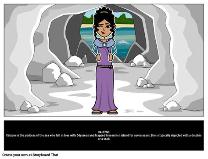 Is calypso a sea goddess?