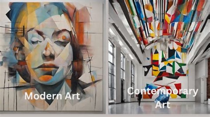 Is contemporary art the same as modern art?