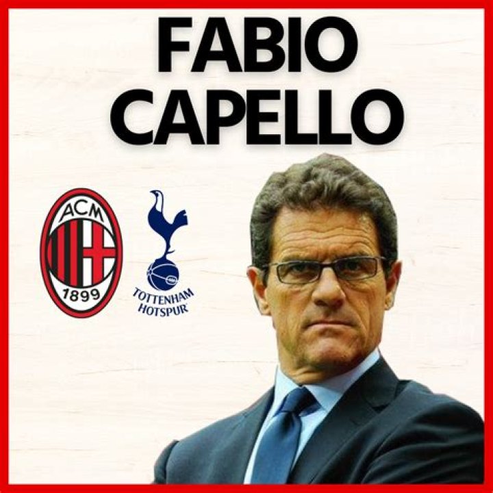 Is fabio capello english?