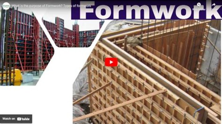 Is formwork one word?