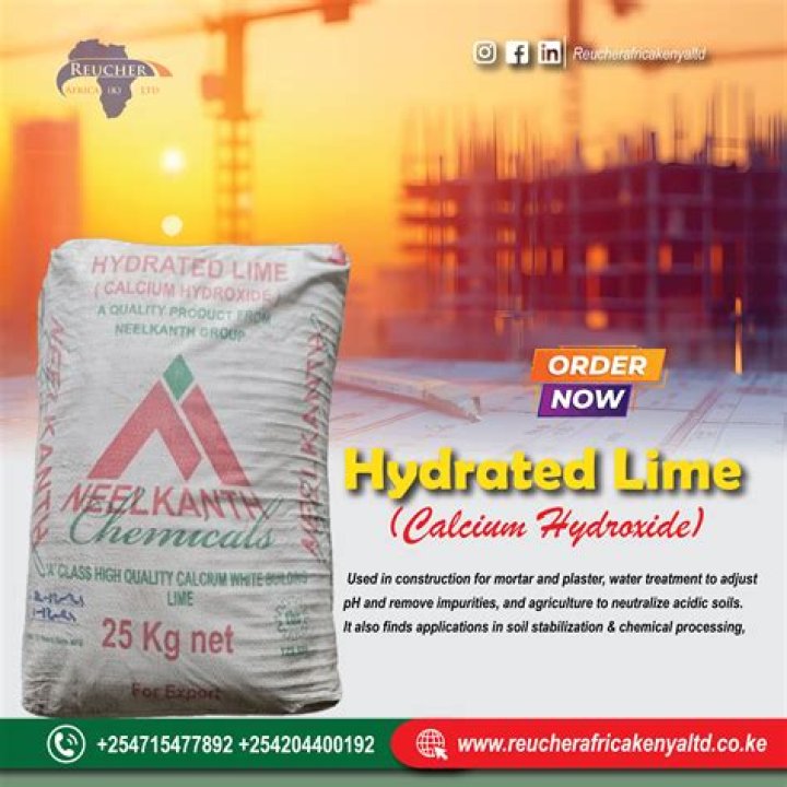 Is garden lime hydrated lime?