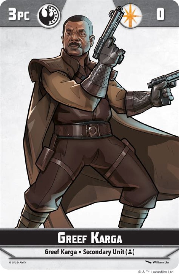 Is greef karga lando?