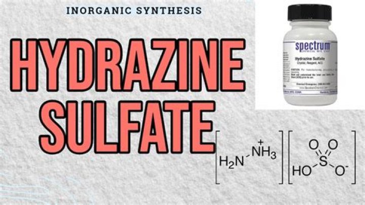 Is hydrazine a base?