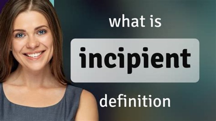 Is incipient a synonym?