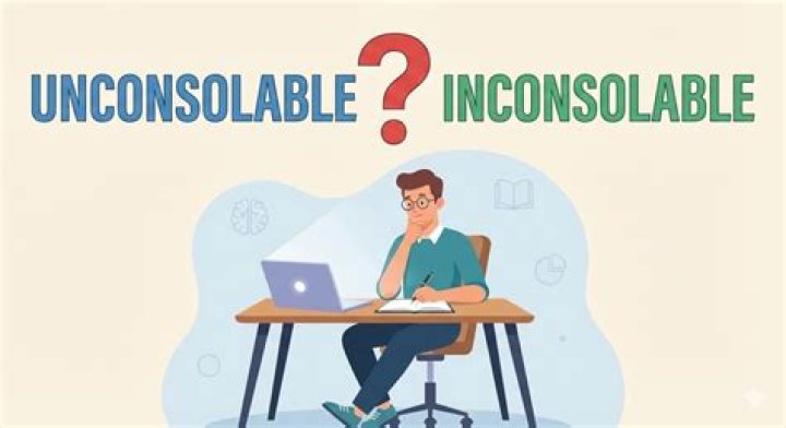 Is inconsolable a real word?