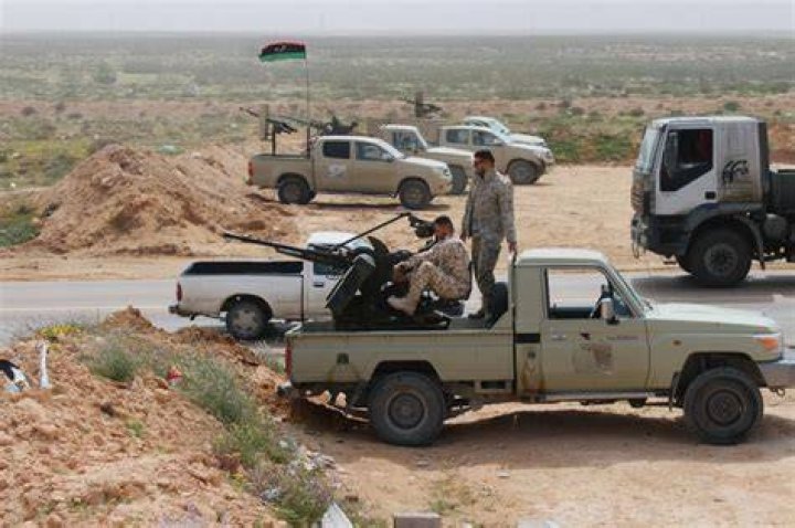 Is libya at war?