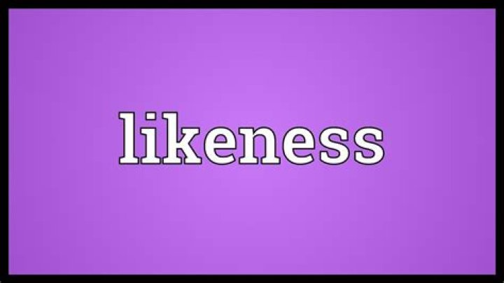Is likenesses a real word?