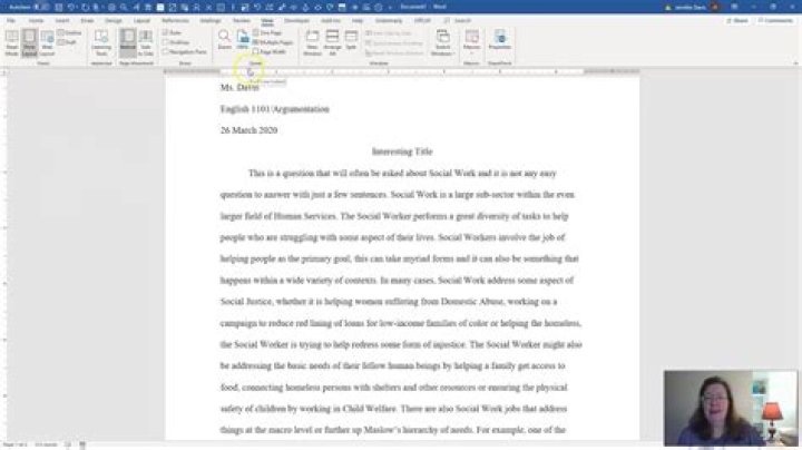 Is one inch margins double spaced?