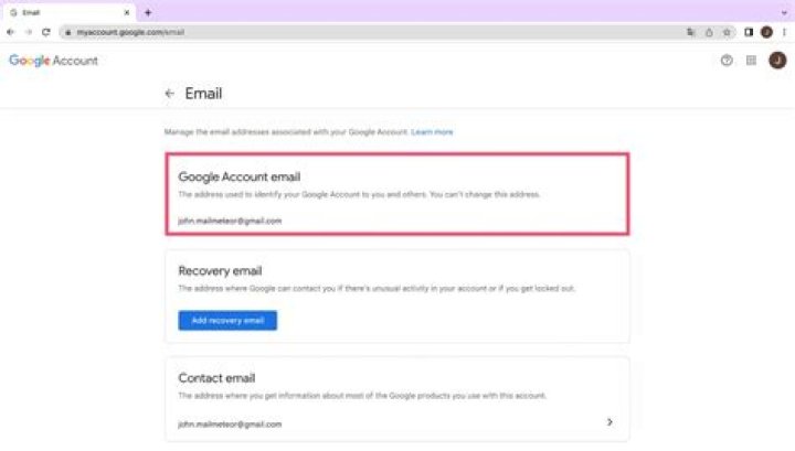Is .org a gmail account?