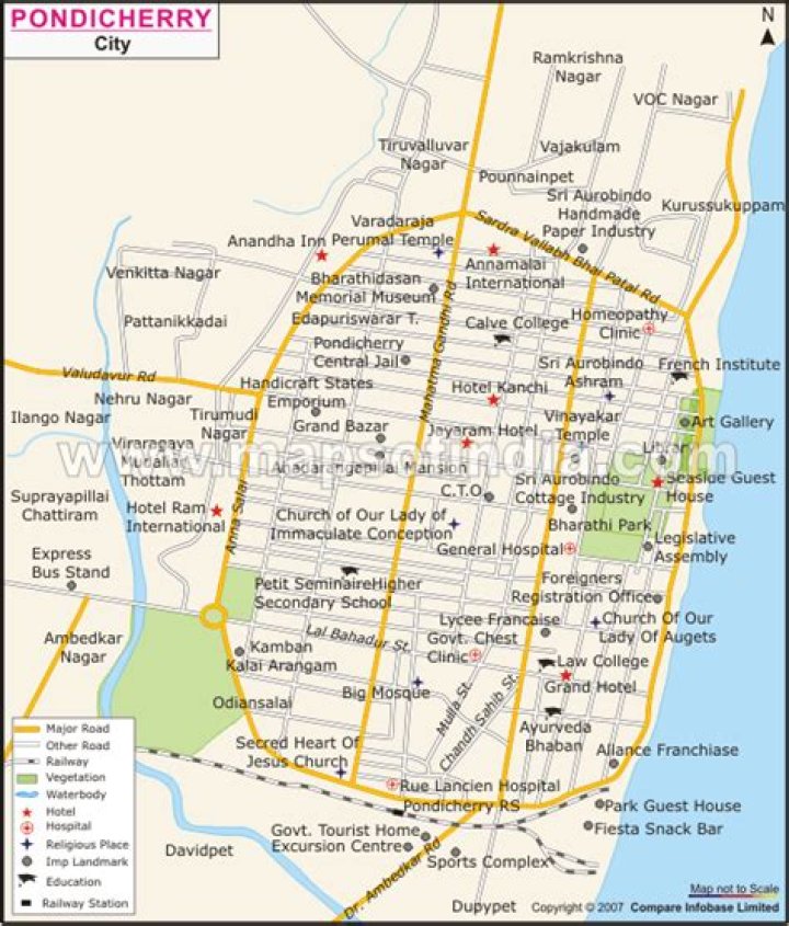 Is pondicherry a state or city?