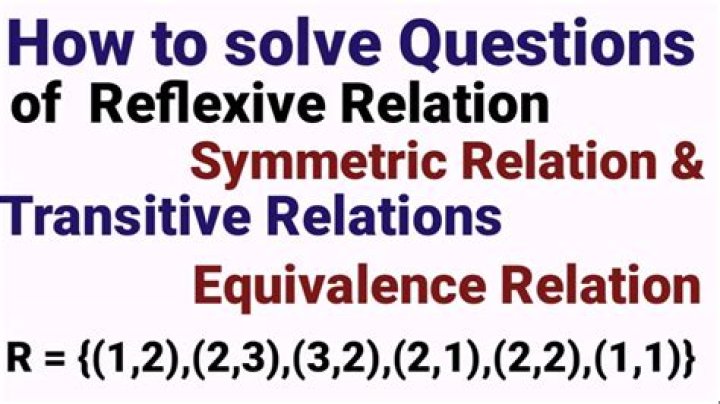 Is reflexive relation symmetric?