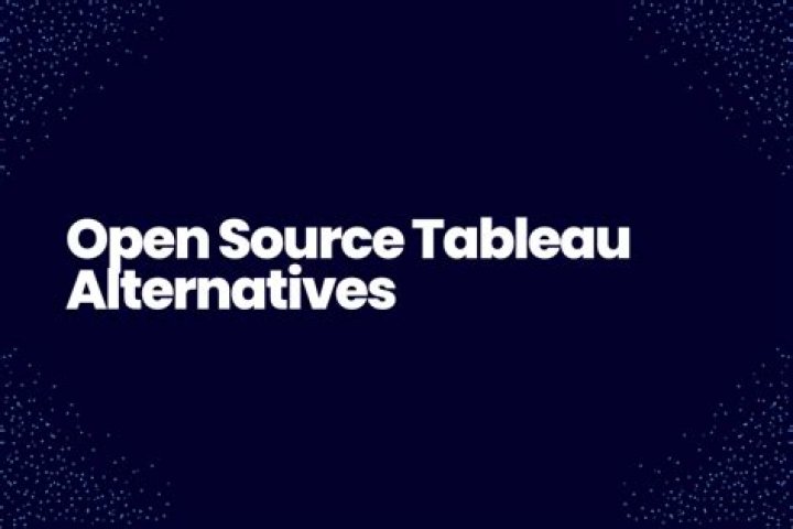 Is tableau open source?