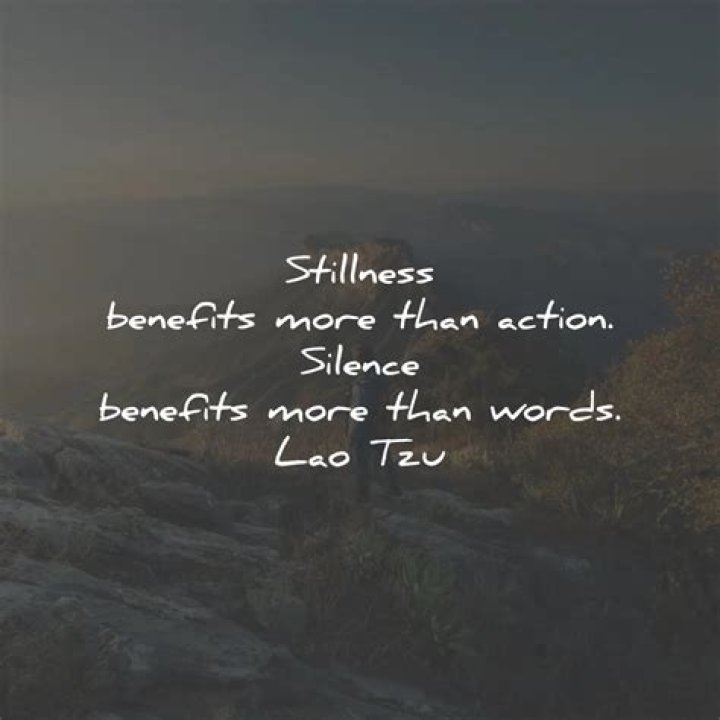 Is there a word stillness?