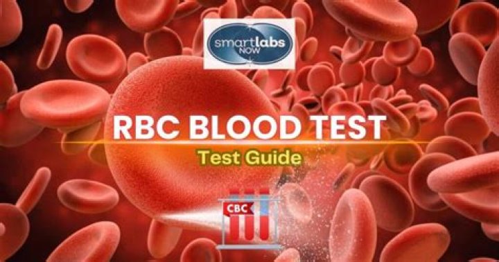 On a blood test what is rbc?