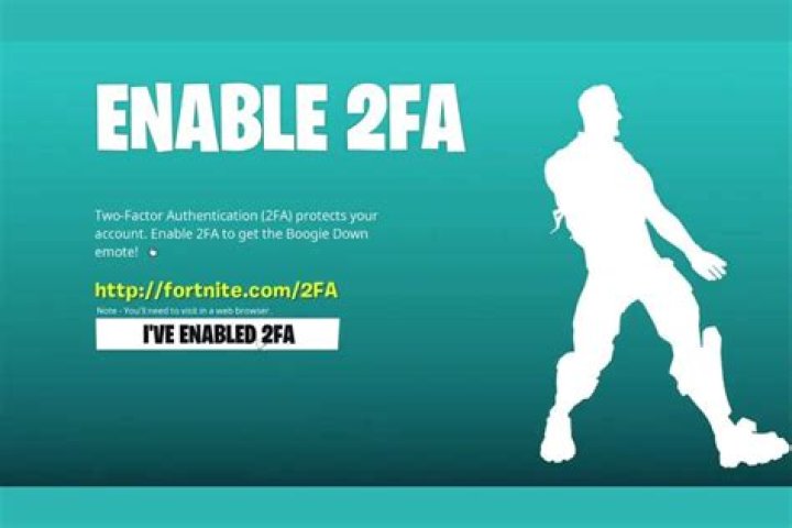 On fortnite how do you enable 2fa?