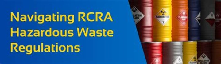 On rcra hazardous waste?
