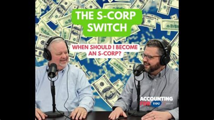 Should i become an s corp?