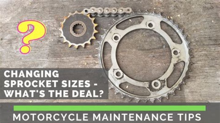 Should i change sprocket?