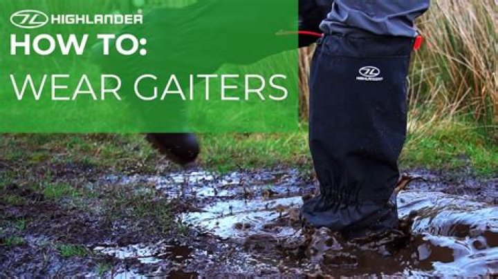 Should i hike with gaiters?