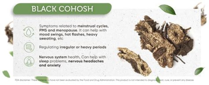 Should i take black cohosh during my period?