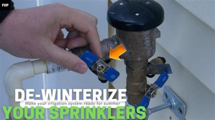 Should i winterize my sprinkler system?