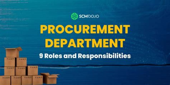 Should procurement be under finance?