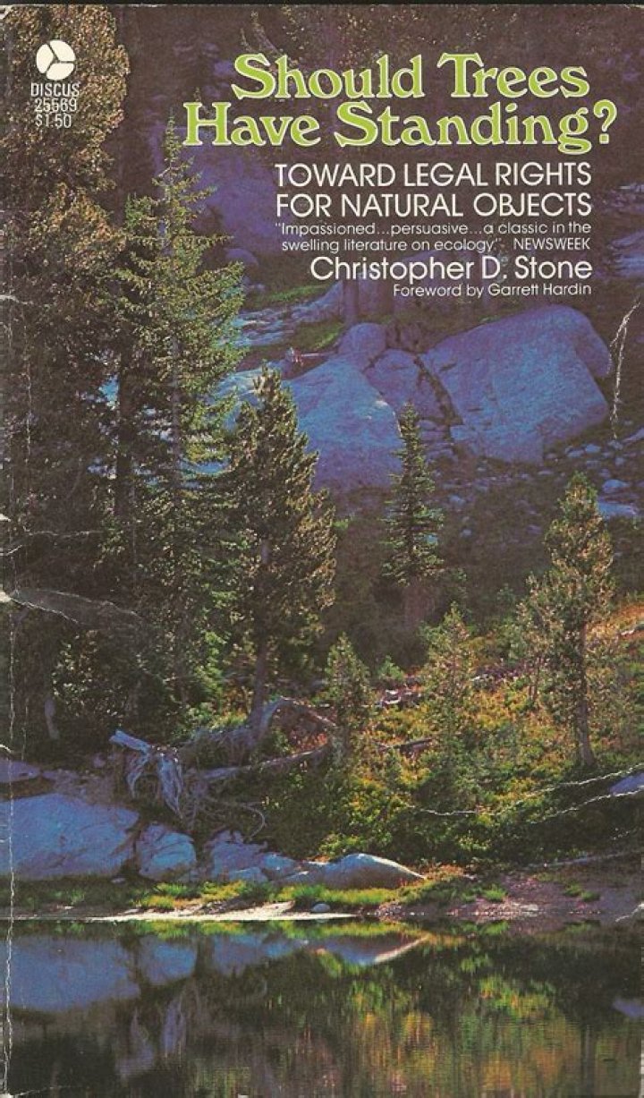 Should trees have standing by christopher stone?