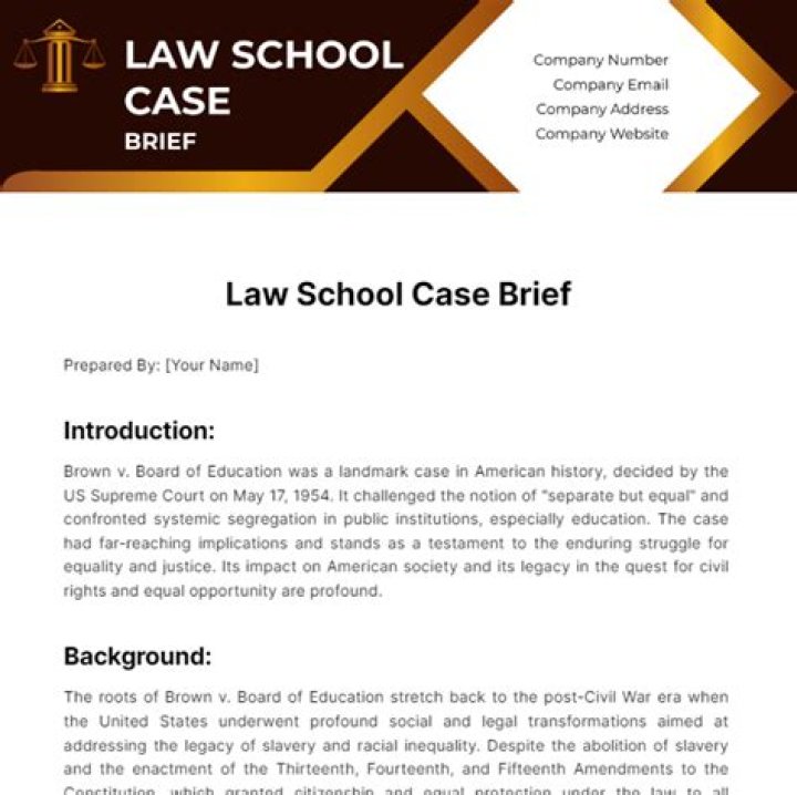 Should you case brief in law school?