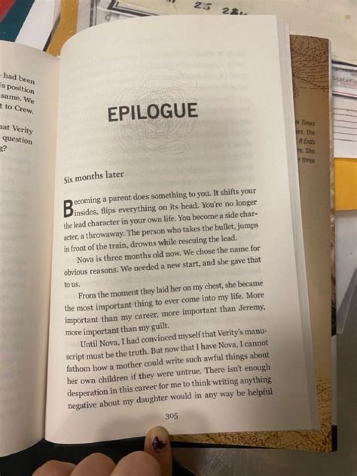 Should you read the epilogue of a book?